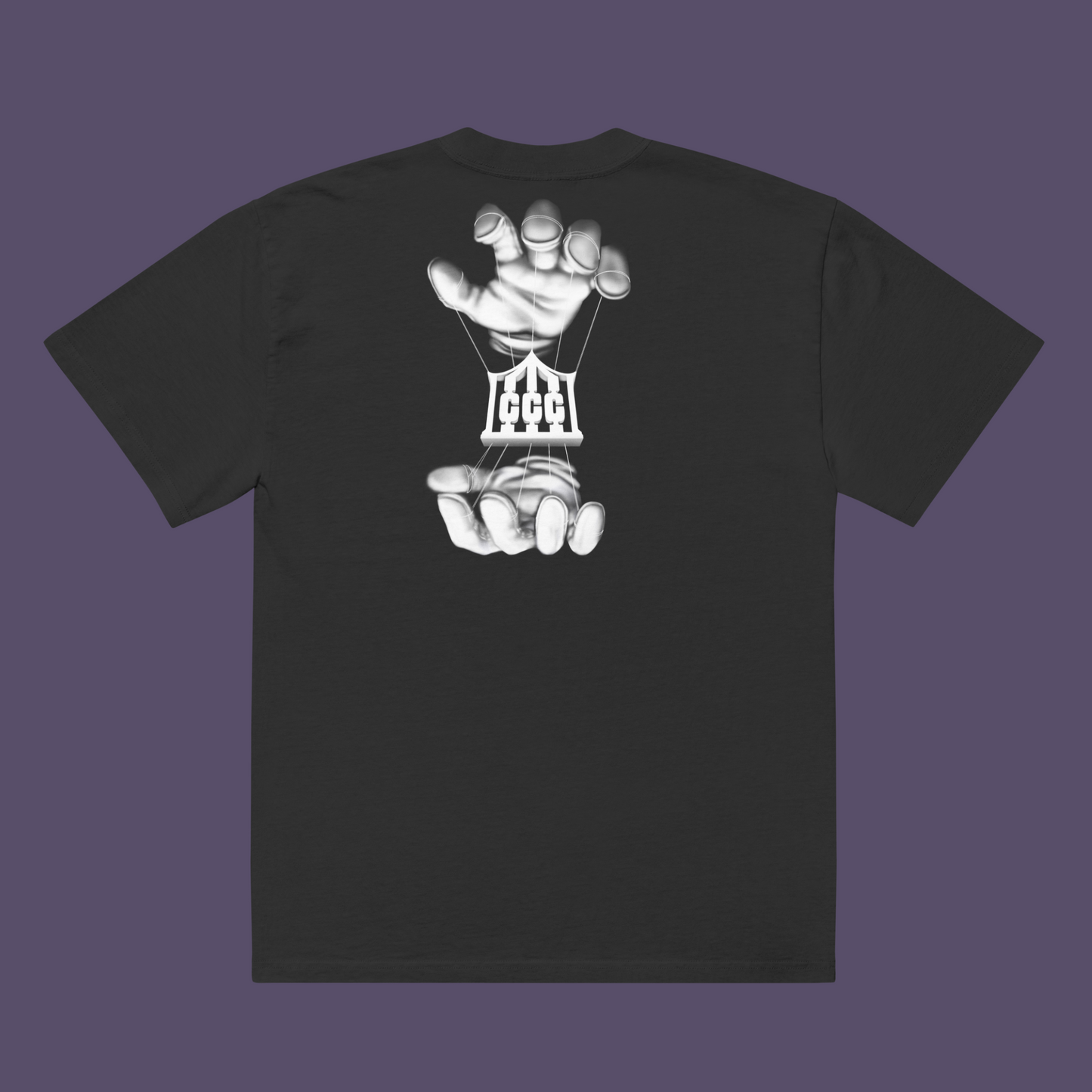CCC “Puppet” Oversized faded t-shirt