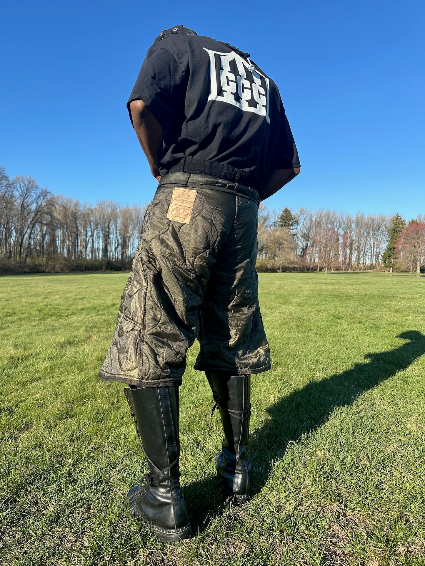 Custom:  Balloon infantry shorts “night shade”