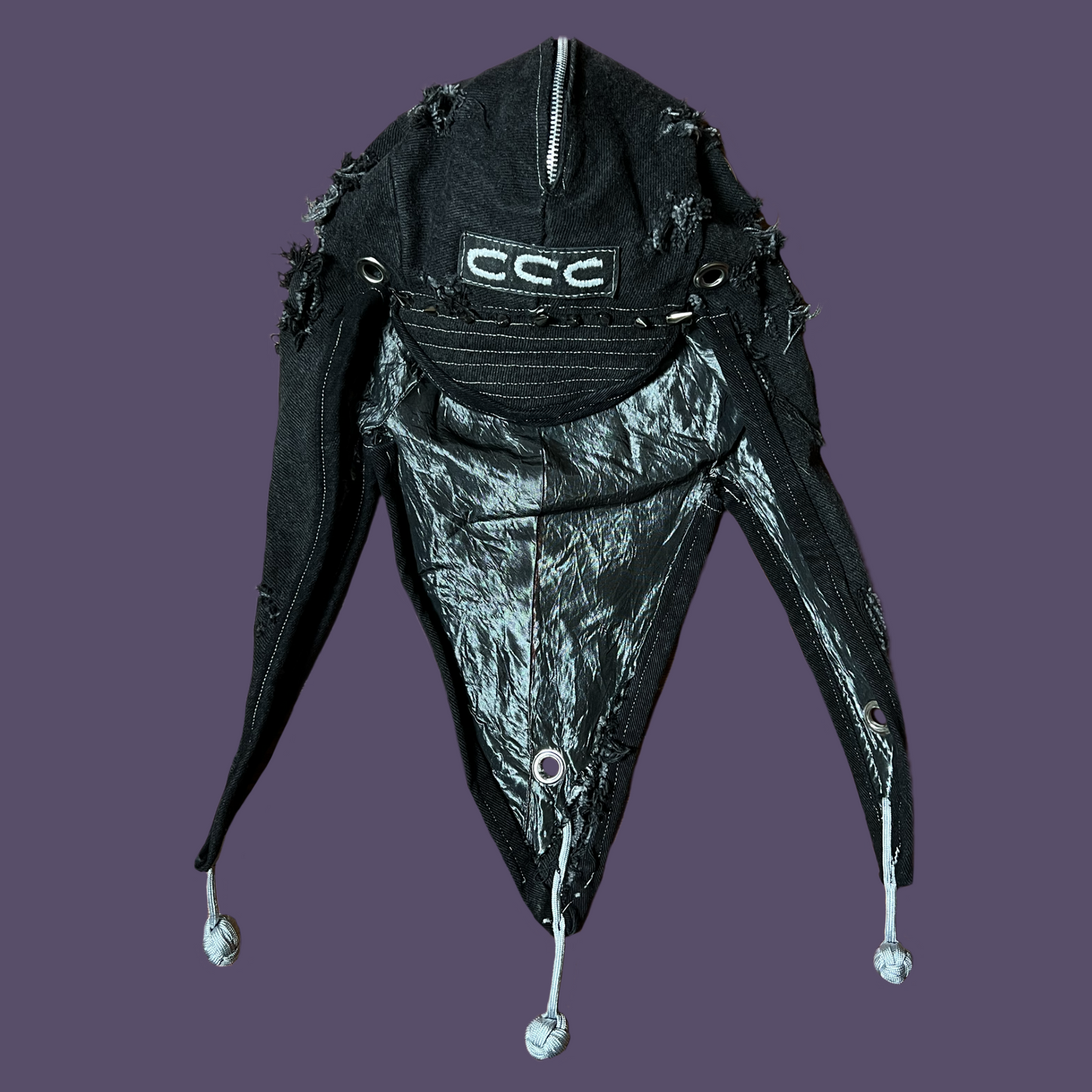 Distressed Jean Jester cap