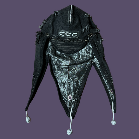 Distressed Jean Jester cap