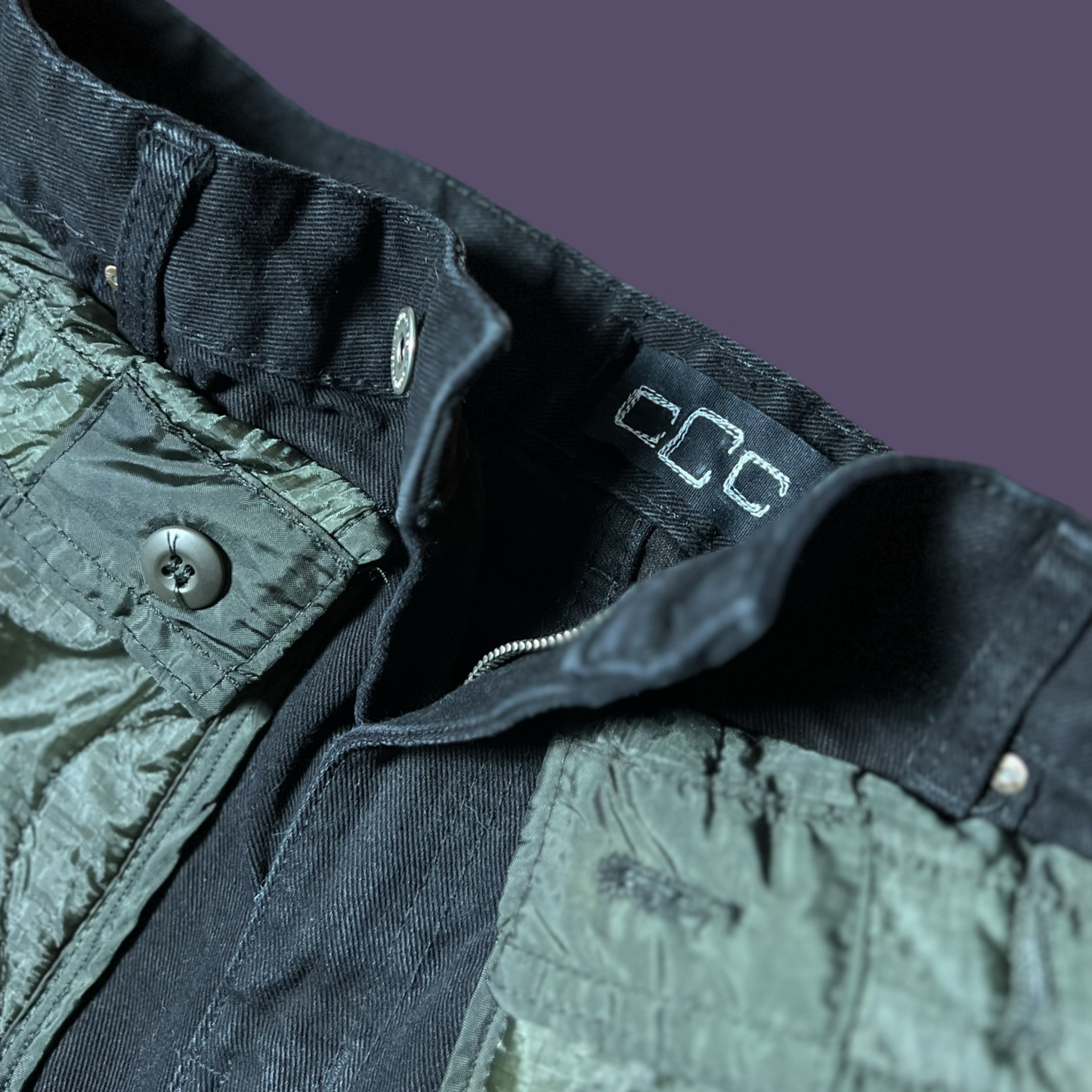 Custom:  Balloon infantry shorts “night shade”